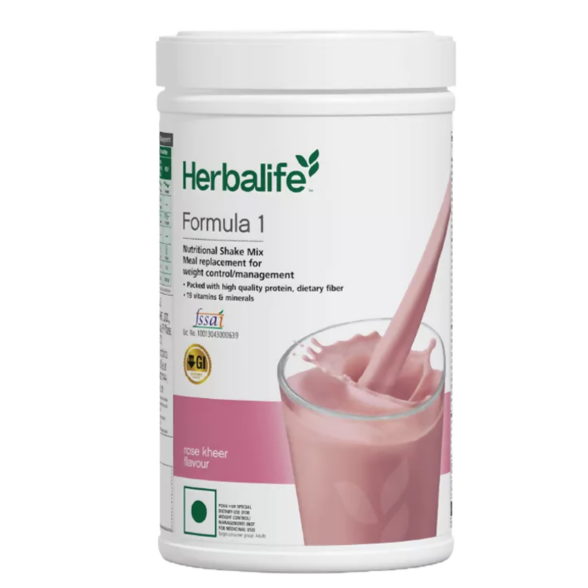 Herbalife Formula 1 Nutritional Shake Mix Rose Kheer Flavour