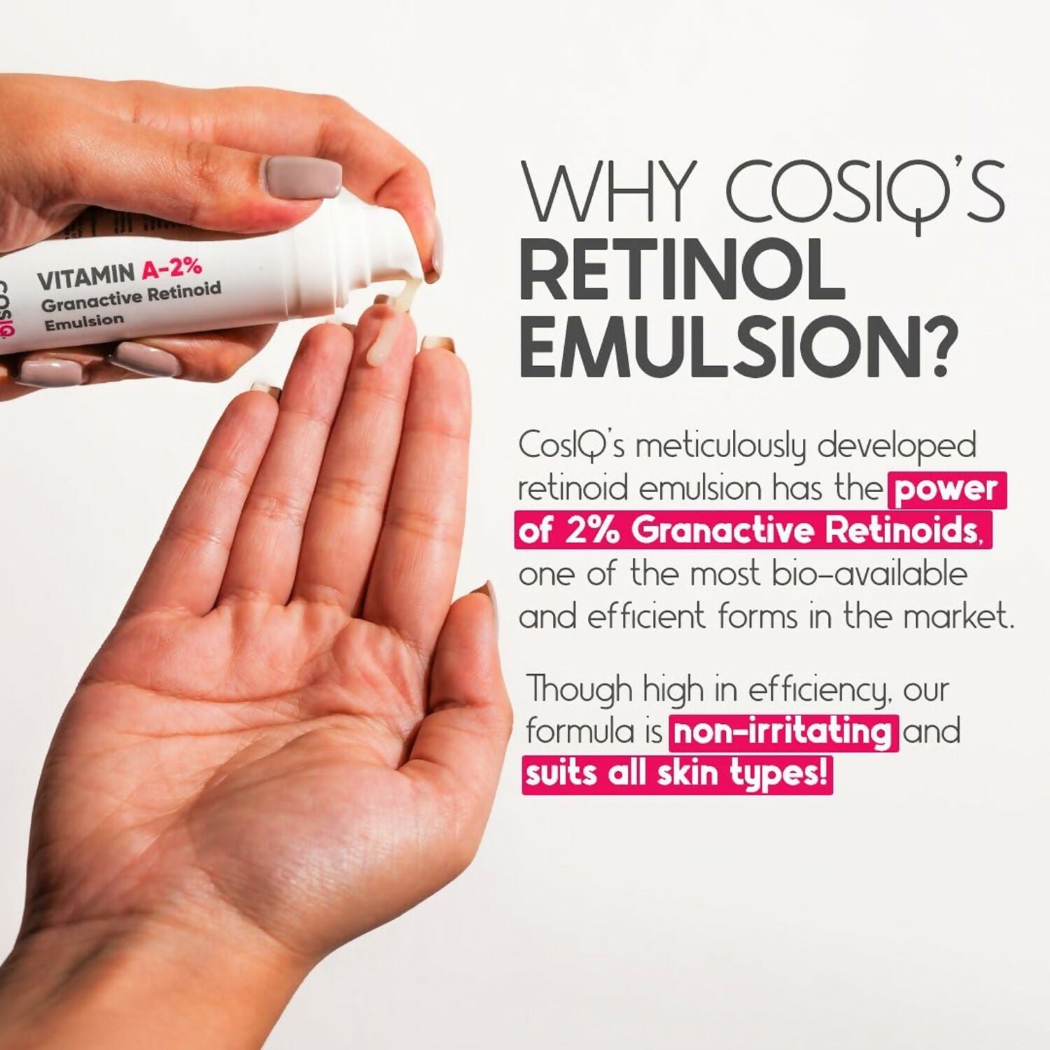Cos-IQ Vitamin A-2% Granactive Retinoid Emulsion