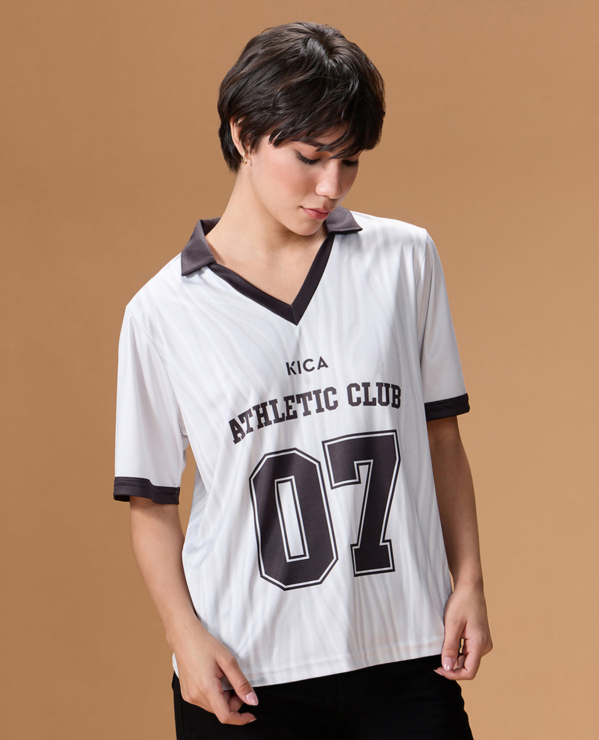 Quick-Dry Jersey For Sports & Gym White
