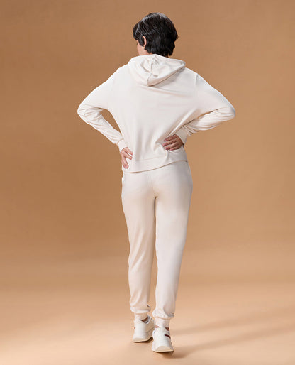Extra Soft Cotton Hoodie White