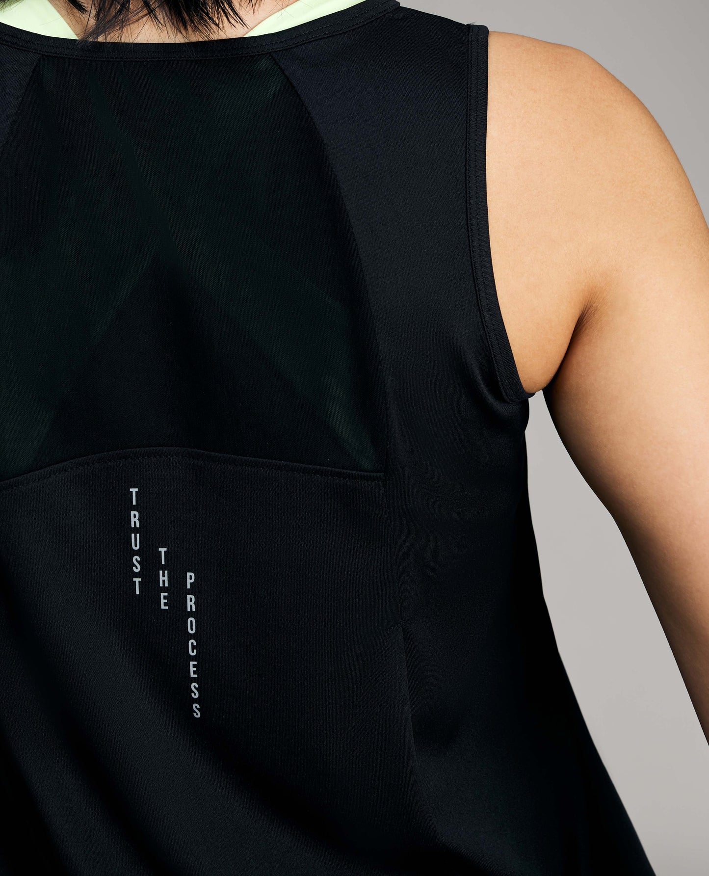 Feather Feel Tank Top Black