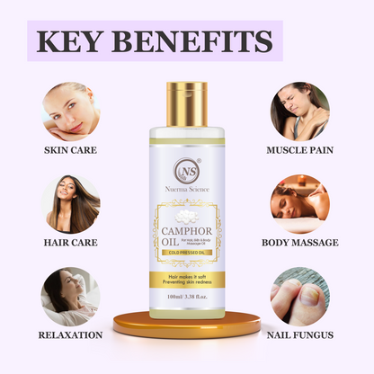 Nuerma Science Camphor (Kapoor) Oil
