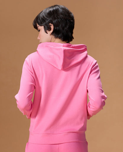 Extra Soft Cotton Hoodie Pink