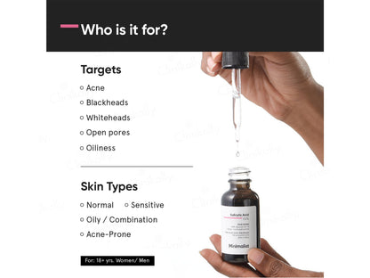 Minimalist 2% Salicylic Acid Face Serum