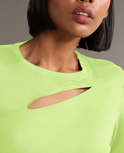 Gym Feather Feel Crop Top Neon