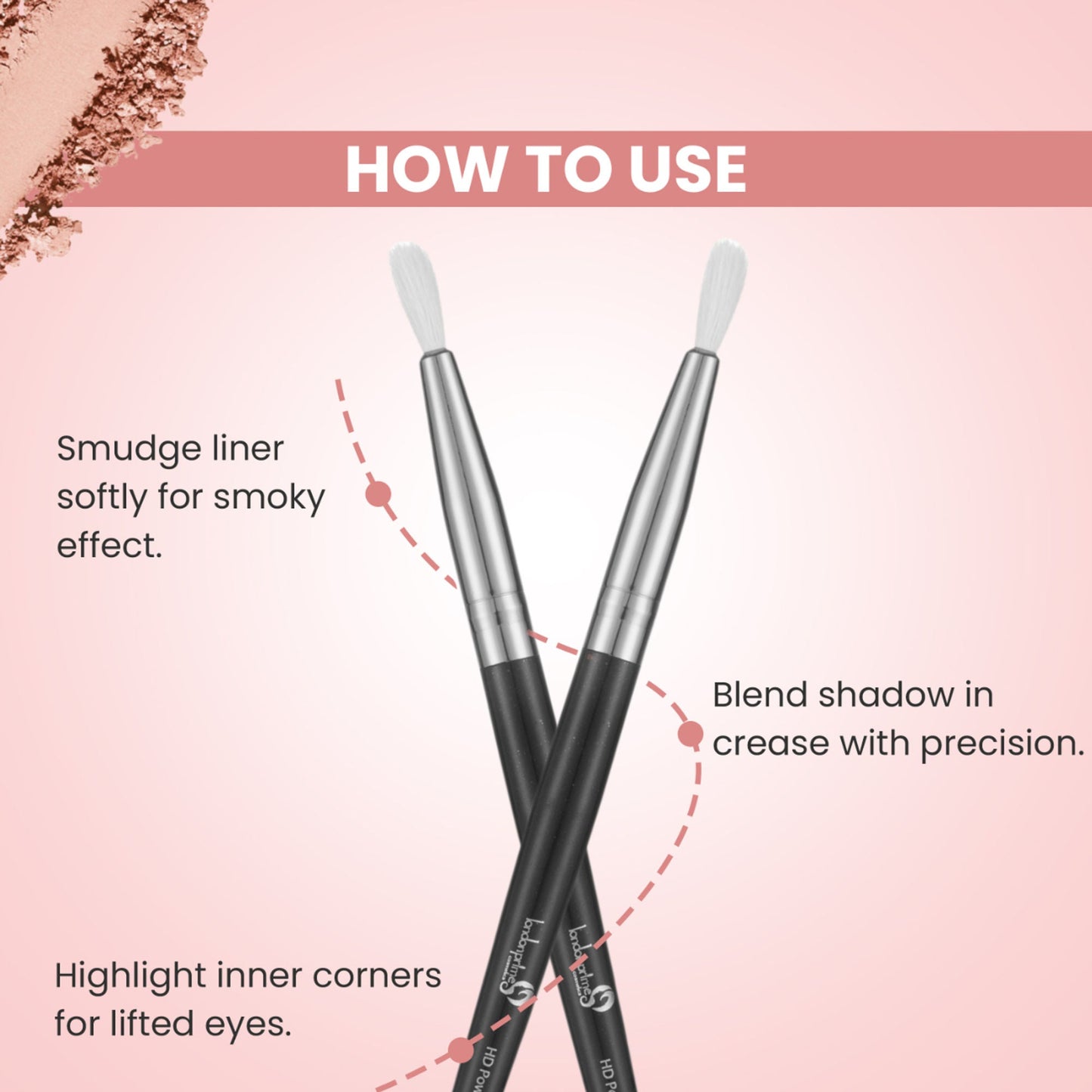 London Prime HD Powder Sweep - LP321 ( Formerly London Pride Cosmetics )