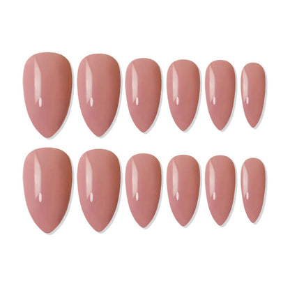 Shills Professional Reusable Press On Nails Almond - SPN626