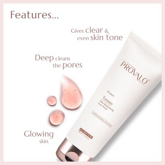 Provalo Tomato Skin Brightening Face Wash For Women