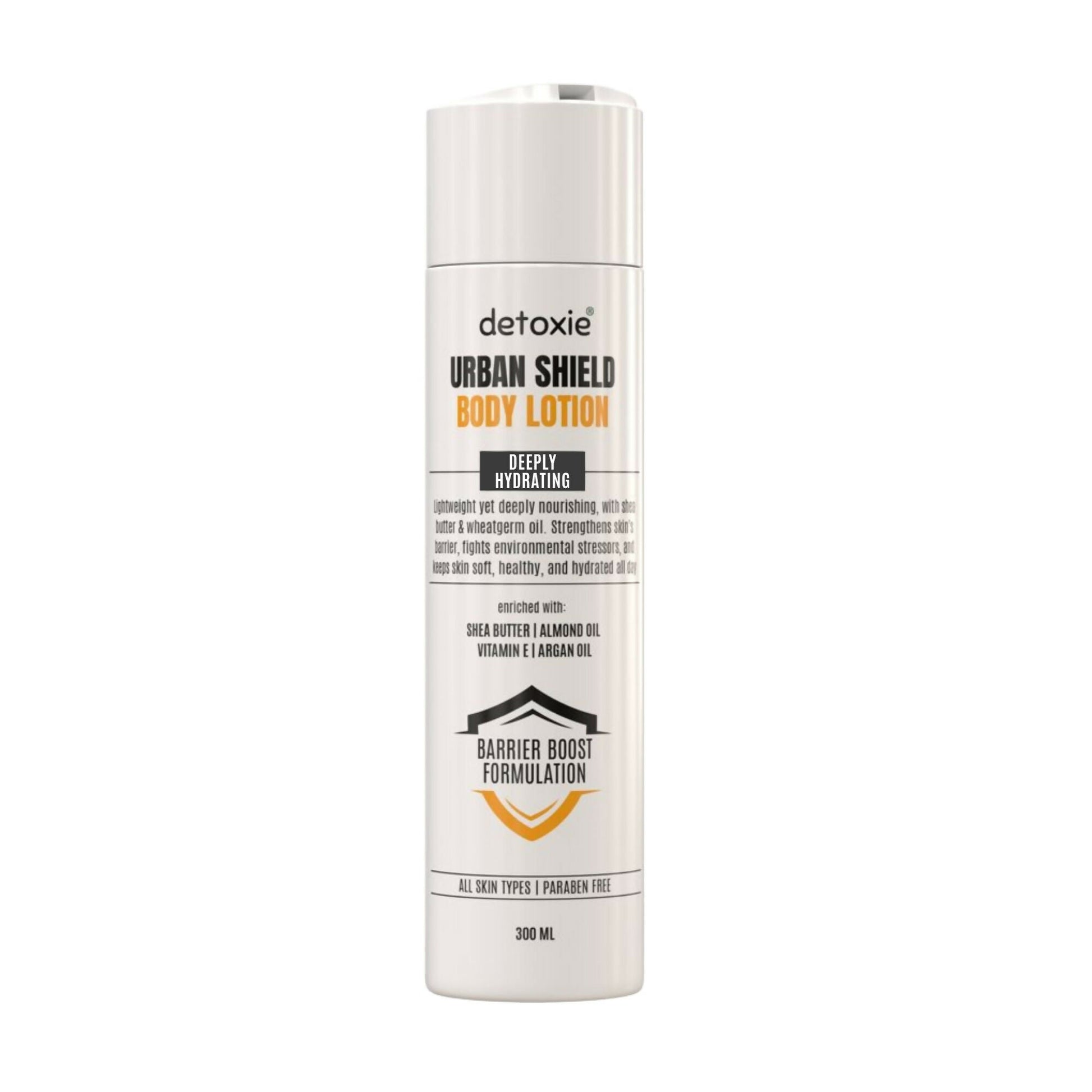 Detoxie Body Wash Lotion & Scrub Combo - Urban Shiled