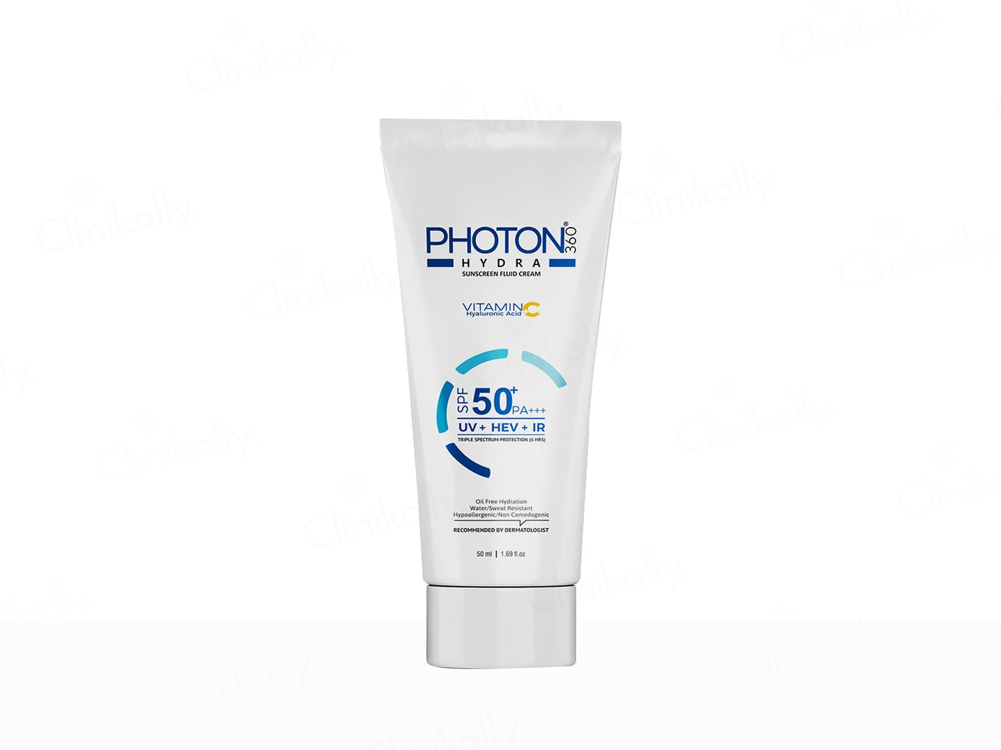 Aclaris Photon 360 Hydra Sunscreen Fluid Cream SPF 50+