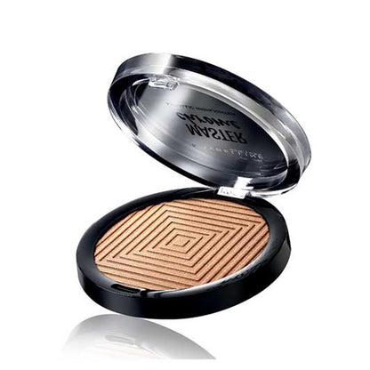 Maybelline New York Face Studio Master Chrome Metallic Highlighter, luminous skin, heated tone effect & Metallic Finish - Molten Gold suits medium skin to dark skin tones| 6.7 grams