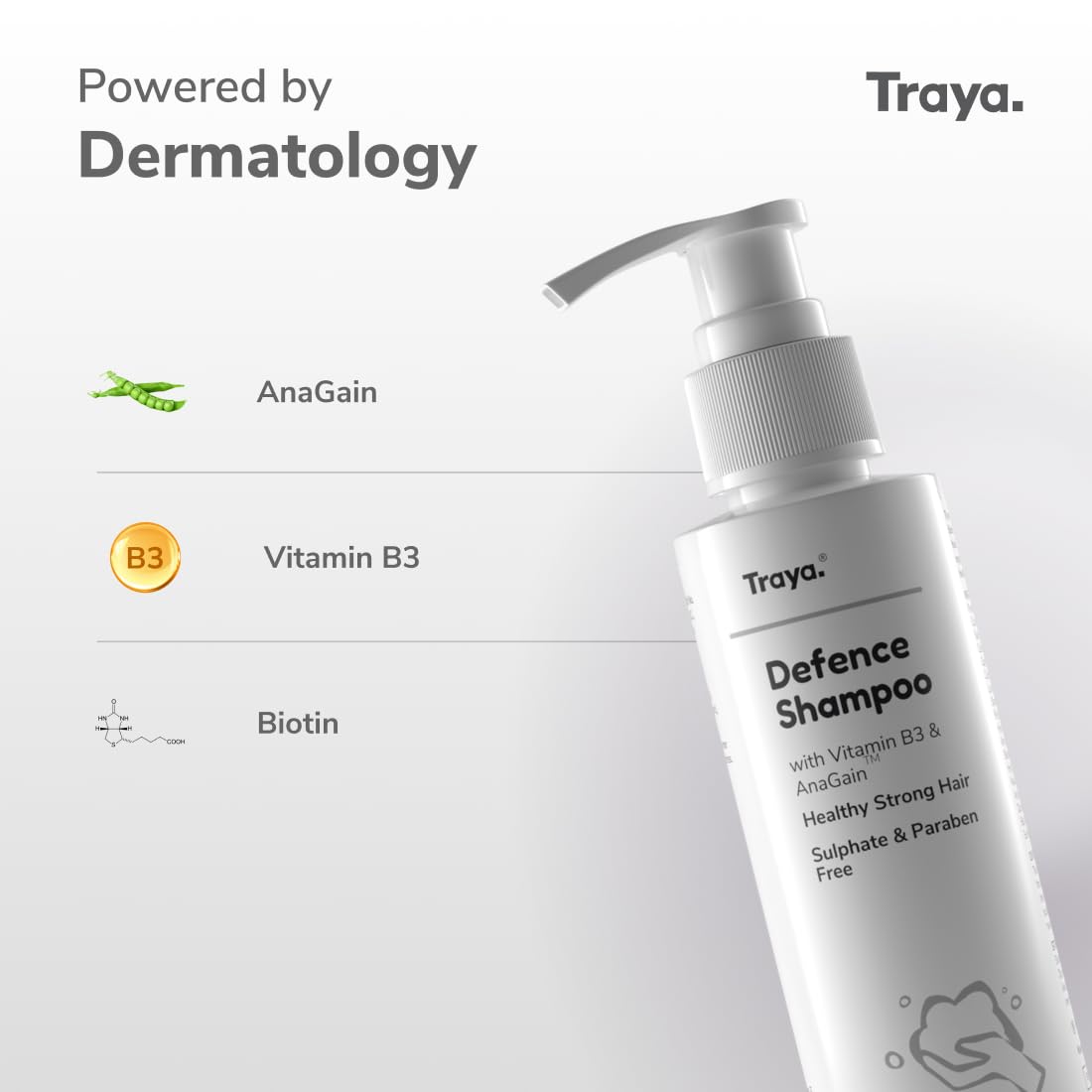 Traya Luxury Hair Growth Kit with Vitamins & Biotin