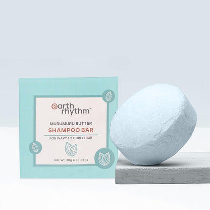 Murumuru Butter Shampoo Bar for Dry, Curly Hair - Sulfate-Free, 80g