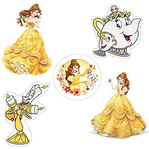 Pretty Ur Party Gymnastics Theme Paper Cutouts for Birthday Parties, Party Supplies décor, Birthday Party Decoration Cut-Outs - Multicolour (10 pcs) Doll