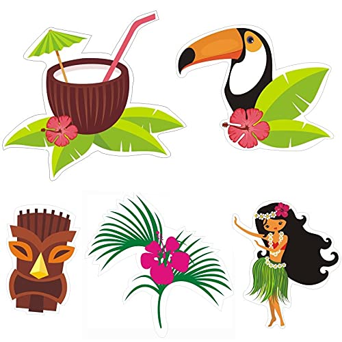 Pretty Ur Party Gymnastics Theme Paper Cutouts for Birthday Parties, Party Supplies décor, Birthday Party Decoration Cut-Outs - Multicolour (10 pcs) Back to School