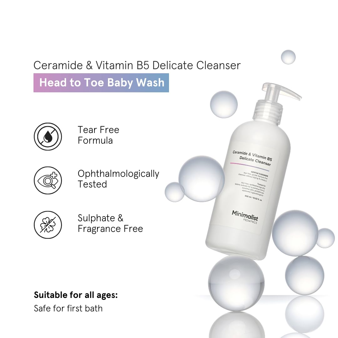 Luxury Baby Body Wash, Tear-Free, pH 5.5, 400ml