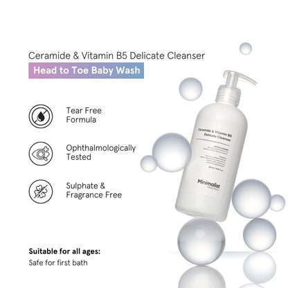 Luxury Baby Body Wash, Tear-Free, pH 5.5, 400ml