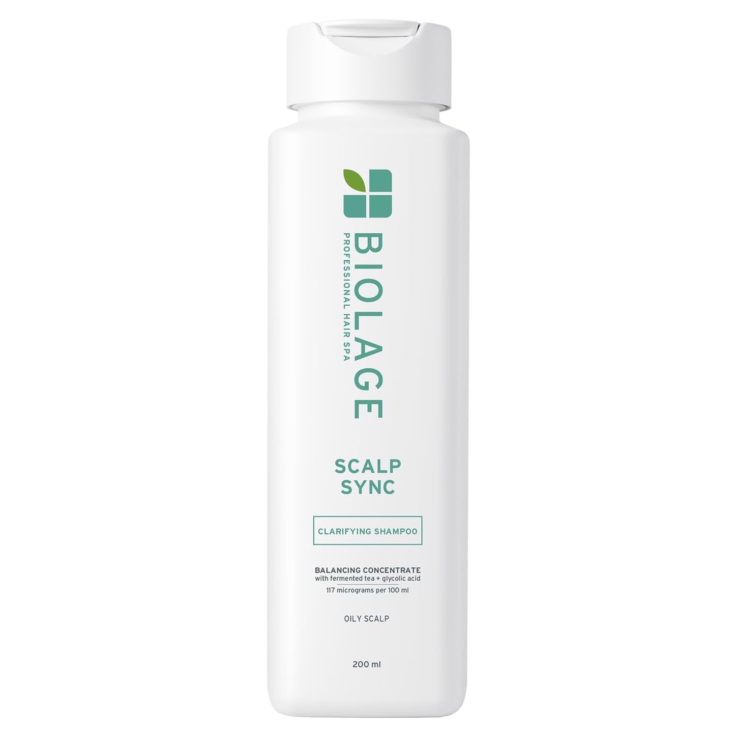 Biolage Scalp Sync Clarifying Shampoo, Soothed and Hydrated Scalp for up to 72 hours*, Enriched with Fermented Tea & Glycolic Acid, for Men and Women, Vegan & Cruelty-Free