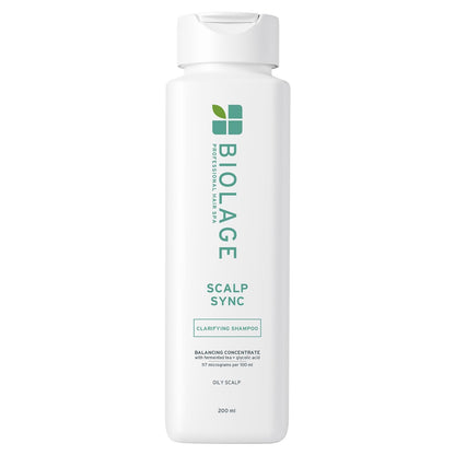 Biolage Scalp Sync Clarifying Shampoo, Soothed and Hydrated Scalp for up to 72 hours*, Enriched with Fermented Tea & Glycolic Acid, for Men and Women, Vegan & Cruelty-Free