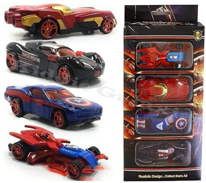 Galaxy Hi-Tech Mini Metal Die Cast Car Toy Vehicle Play Set, Free Wheel High Speed Unbreakable, Small Racing Movie Vehicle Car for Exciting Playtime Adventures for Kid, Multicolor, Set of 6