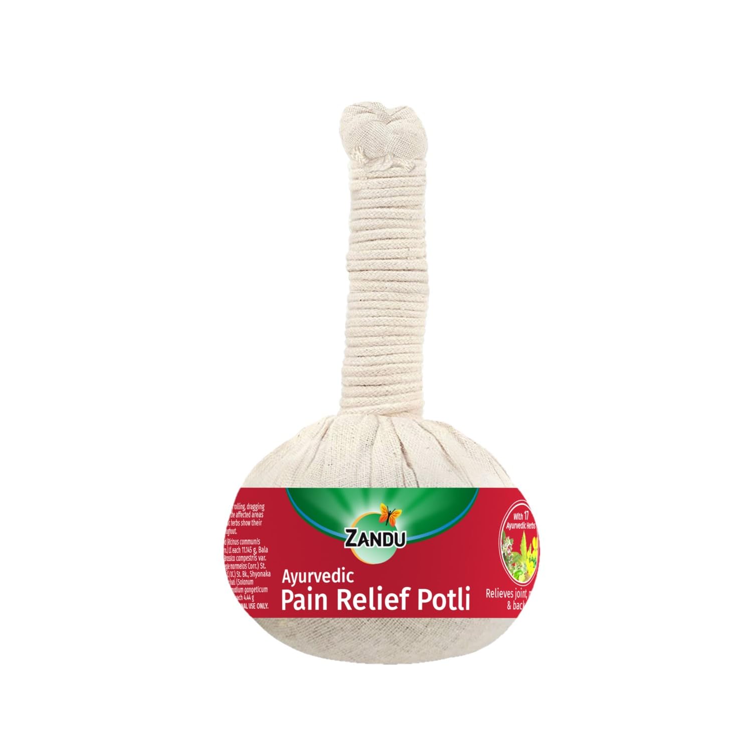 Zandu Ayurvedic Pain Relief Potli 180g – Herbal Massage for Joint & Muscle Pain