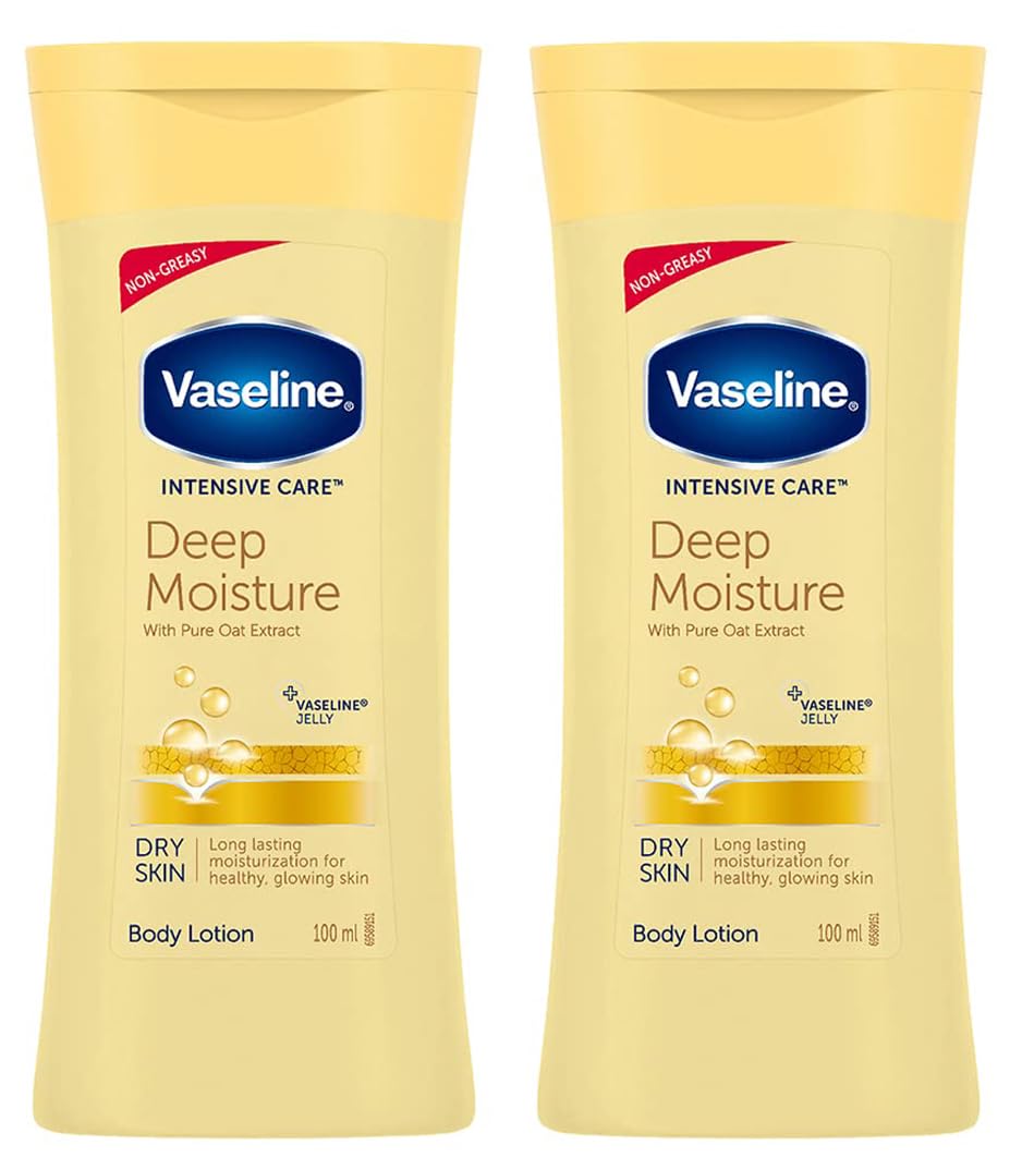 Vaseline Deep Moisture Body Lotion |For Dry Skin | Cushion Soft Skin| With Ceramides Hyaluron Moisture Fillers 400ml