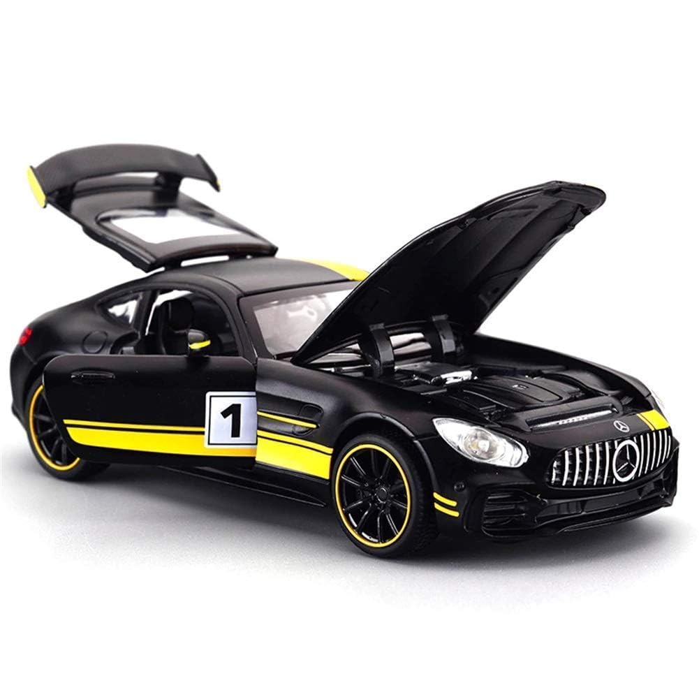 Kiddie Galaxia Tesla Cyber Truck Camping Pickup RV with Motorcycle 1:32 Model Car Alloy Metal Pull Back Die-cast Metal Toy car with Openable Doors & Light Music Gifts Toys Kids【Colors as Per Stock】