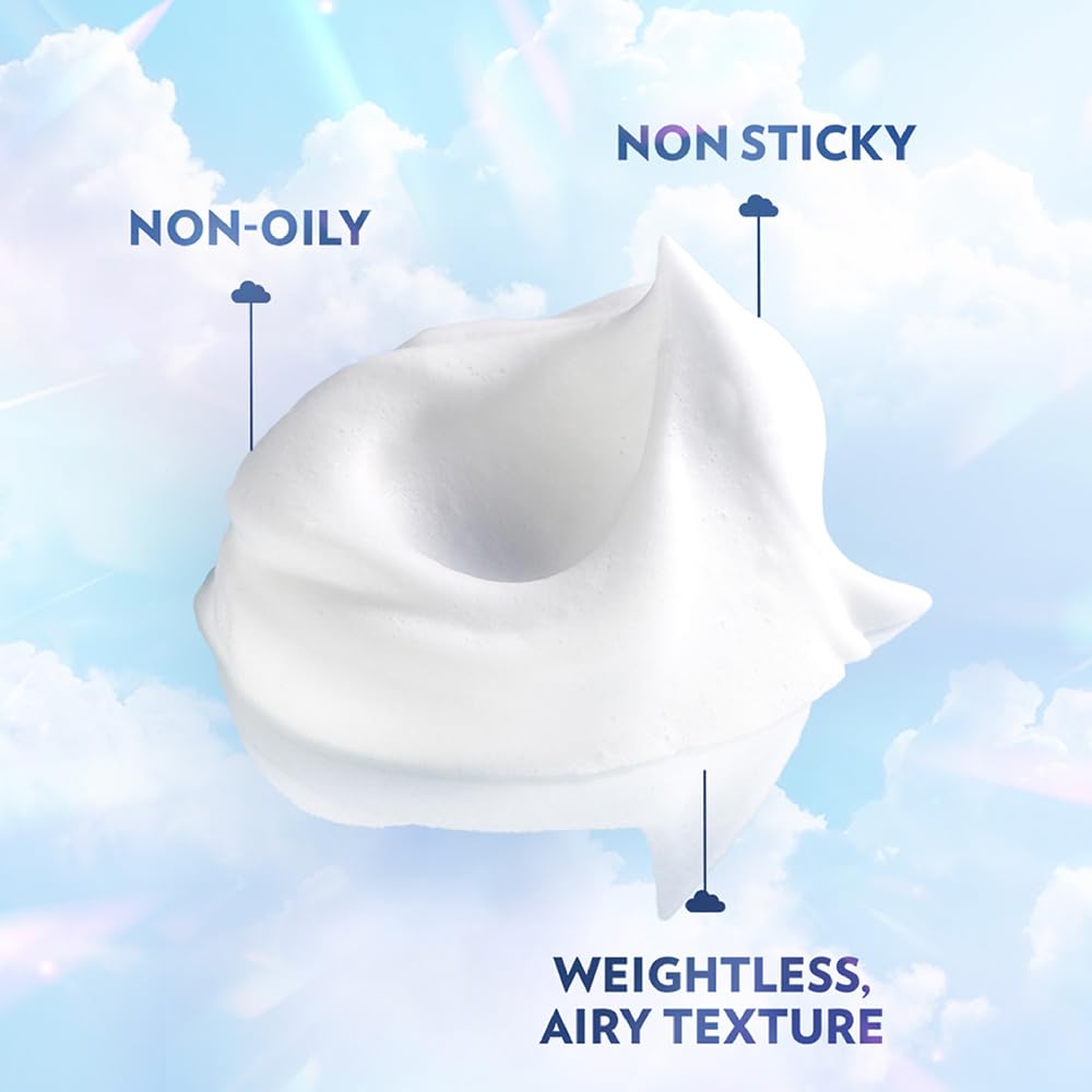 VASELINE Cloud Soft, Light Moisturiser, 100 ml, for Plump, Soft Skin, with Ceramides & Hyaluron Fillers, 10X Hydration Volume, Non-Sticky