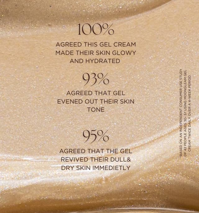 BiE Moongleam - Precious Gel Cream + Primer With Gold- Silver & Diamond Dust | For Instant Glow, Shimmer & Hydration | Radiant Finish | All Skin Types | Men & Women | 20gm
