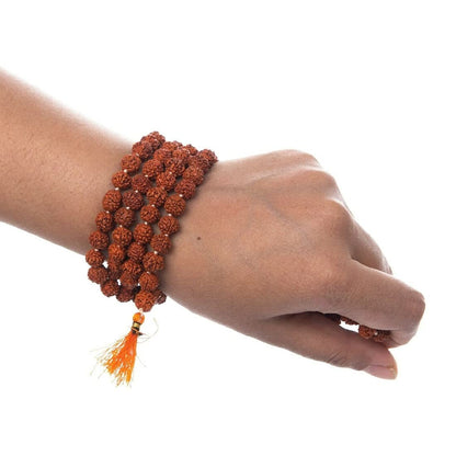 ASTRODIDI 5 Mukhi Rudraksha Mala Panchmukhi Mala for Men and Women