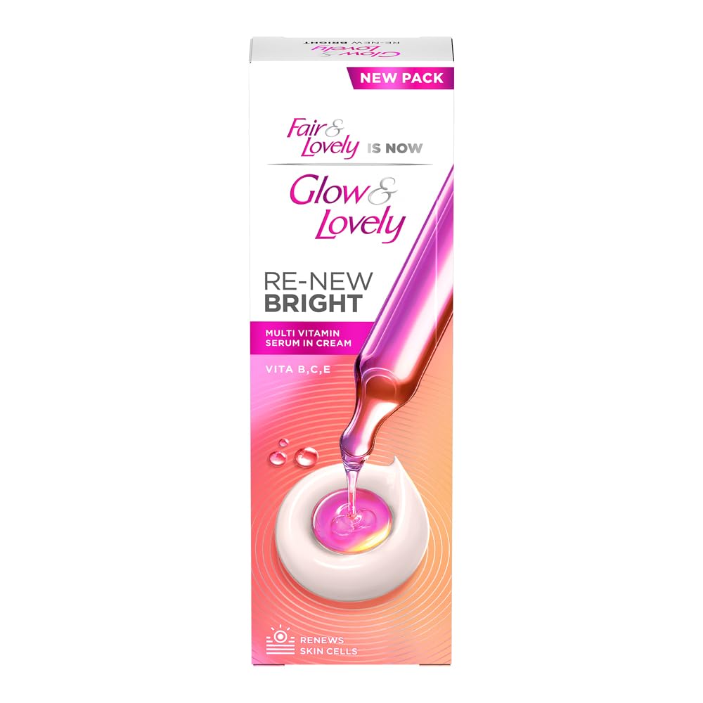 Glow & Lovely Multivitamin Serum Cream 80g for Radiant Skin