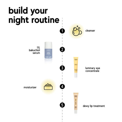 Indē Wild PM Sunset Restore Serum 30ml - Bakuchiol, Squalane, Ayurvedic Blend