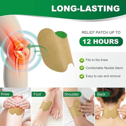 Eowote Herbal Knee Pain Relief Patches - 20 Pack