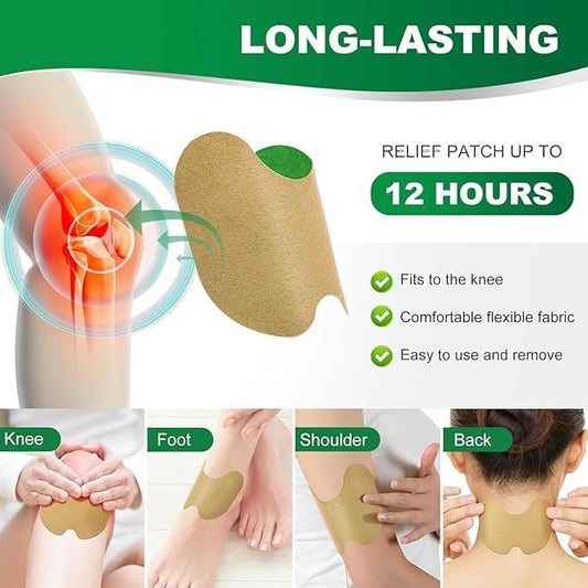 Eowote Herbal Knee Pain Relief Patches - 20 Pack