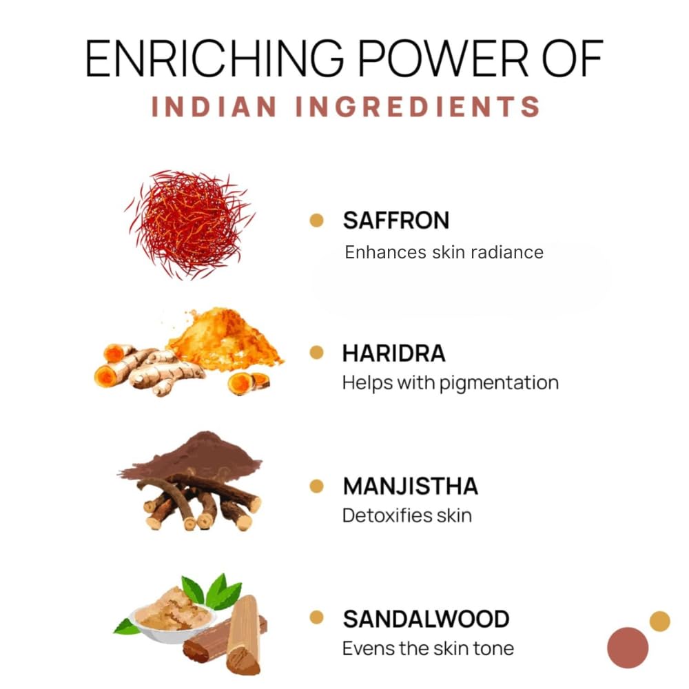 The Tribe Concepts 24K Kumkumadi Thailam Enriched With Saffron Haridra & Manjistha- Chemical Free & Natural - 30 ml