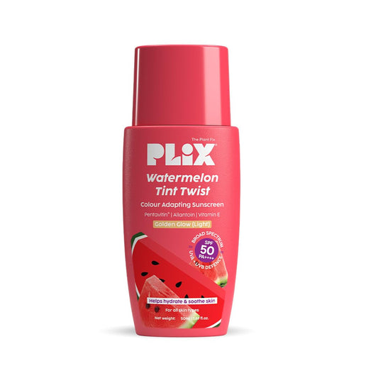 Plix Watermelon Tint SPF 50 Sunscreen for Light Glow & Sun Repair