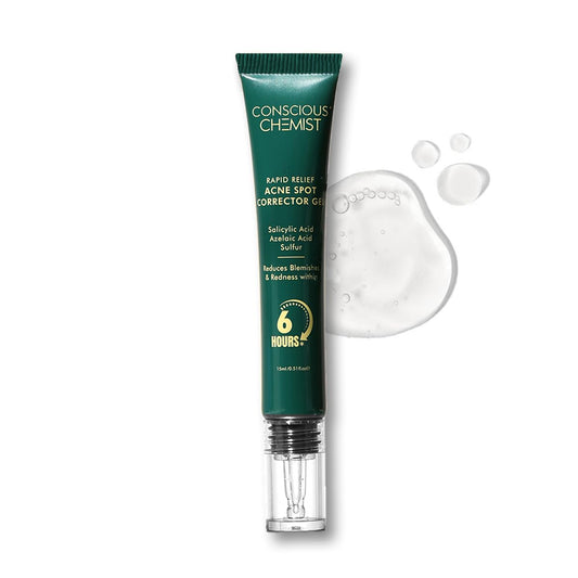 Rapid Relief Acne Spot Gel 15g - Clears Pimples & Reduces Redness