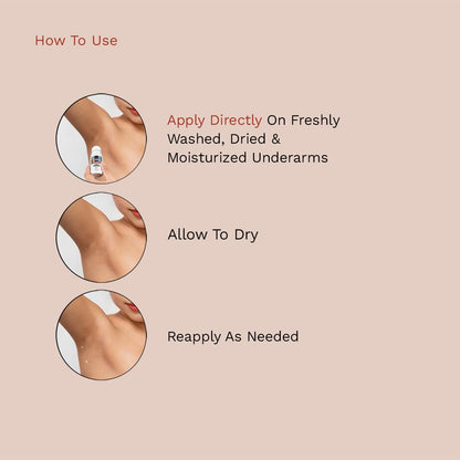 FURR Luxury Underarm Roll-On 40ml with AHA BHA & Kojic Acid