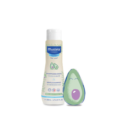 Mustela Gentle Baby Shampoo 6.76 fl oz - Tear-Free, Plant-Based Formula