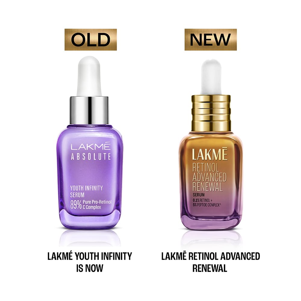 LAKMÉ Absolute Youth Infinity Serum 15ml, with Pro Retinol C complex