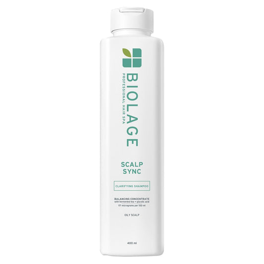Biolage Scalp Sync Clarifying Shampoo, Soothed and Hydrated Scalp for up to 72 hours*, Enriched with Fermented Tea & Glycolic Acid, for Men and Women, Vegan & Cruelty-Free