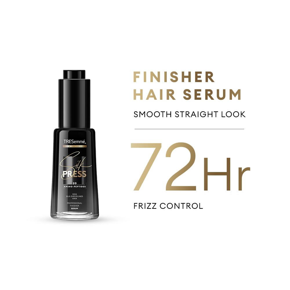 TRESemme Silk Press Serum 38ml - 72 Hr Frizz Control & Shine