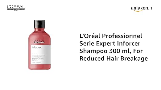 L'Oréal Professionnel Infocer Shampoo 300Ml & Hair Mask 250Gm Combo With B6 and Biotin For Breakage prone hair, Serie Expert (Pack Of 2)