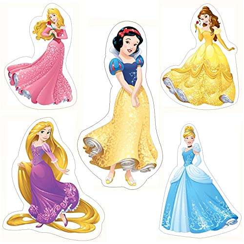 Pretty Ur Party Gymnastics Theme Paper Cutouts for Birthday Parties, Party Supplies décor, Birthday Party Decoration Cut-Outs - Multicolour (10 pcs) Back to School