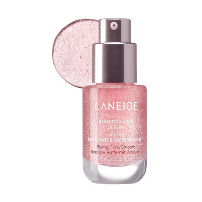 Laneige Combo of Bouncy&Firm Face Sleeping Mask (25ml) and Bouncy&Firm Serum(15ml) -Pack of 2