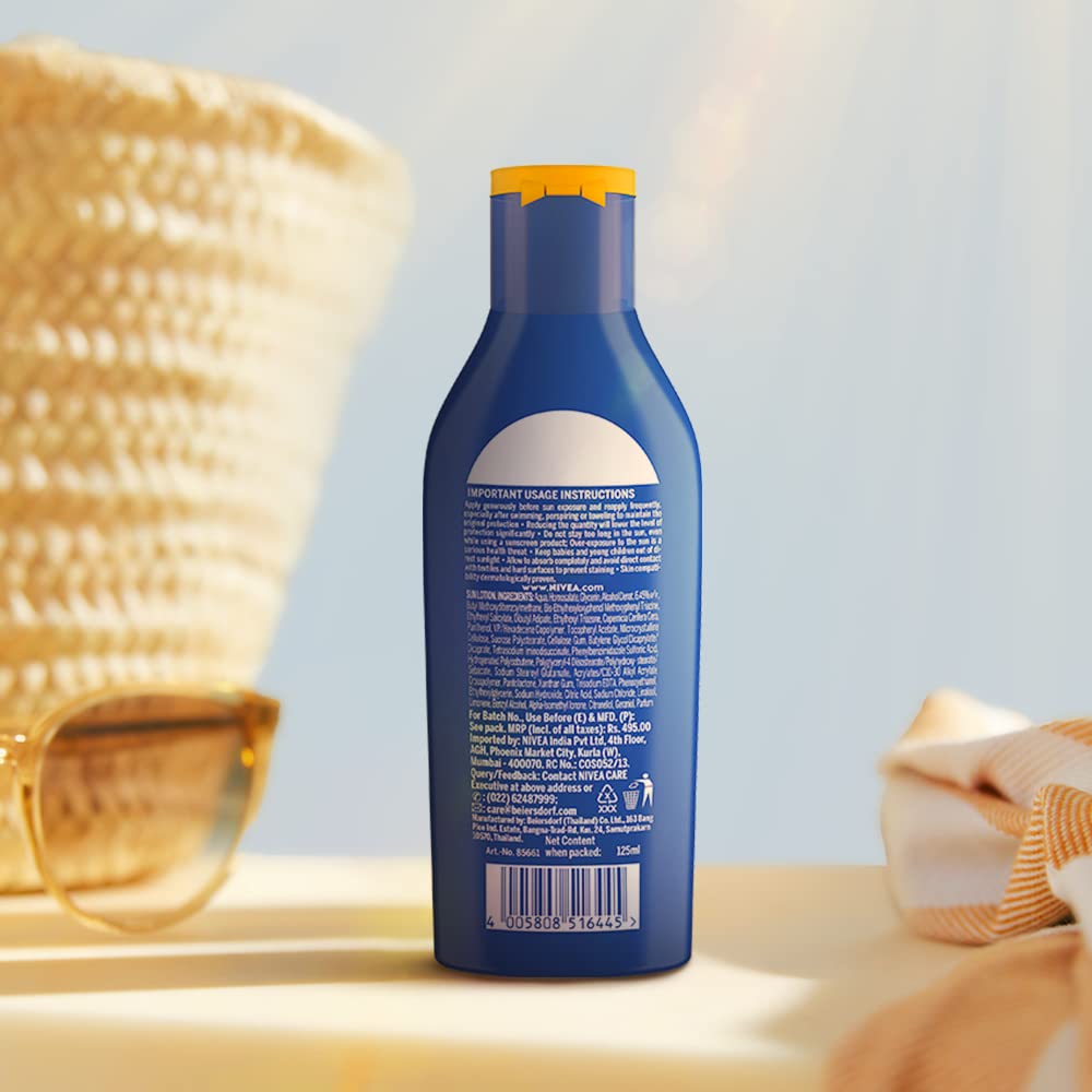 NIVEA Sun Protect SPF 30 Sunscreen 75ml - Luxury UVA/UVB Moisture Shield