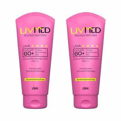Uvmed Tinted Sunscreen Cream SPF 50