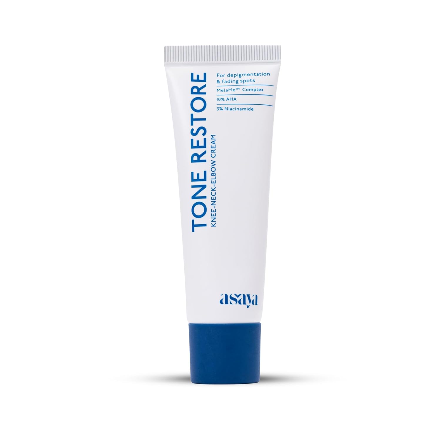 ASAYA Tone Restore Cream for Dark Knees, Elbows & Neck 50g