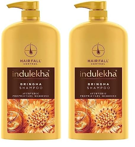 Indulekha Bringha Shampoo|| Proprietary Ayurvedic Medicine for Hairfall|| 580ml
