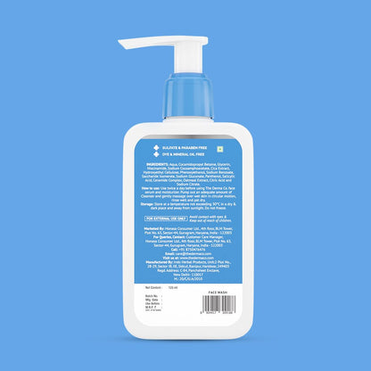 The Derma Co 2% Niacinamide Oily Skin Cleanser for Sensitive, Oily &amp; Combination Skin 125 ml